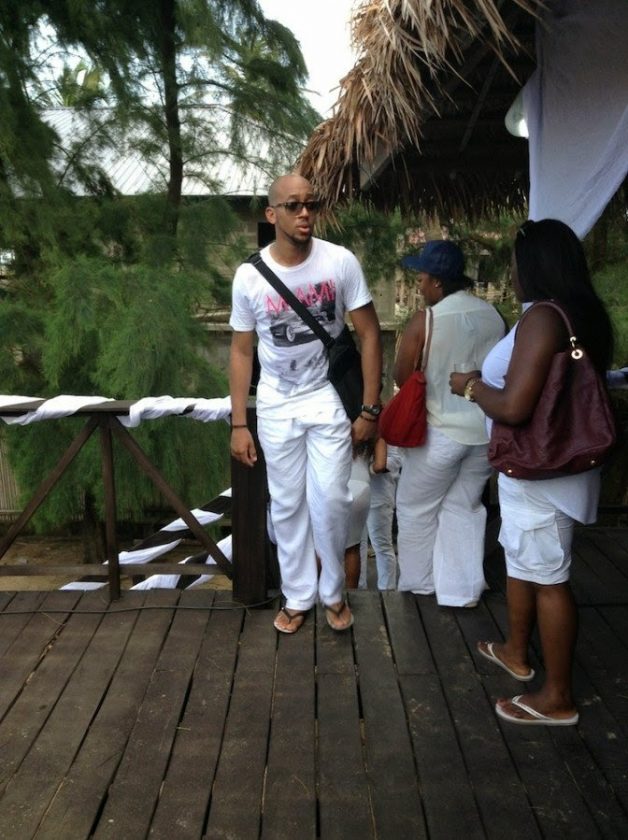 Hennessy all white beach party