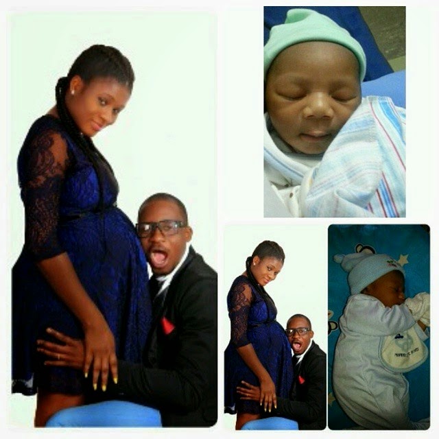 Photo: Actor Jnr Pope and wife welcome son | NaijaVibe