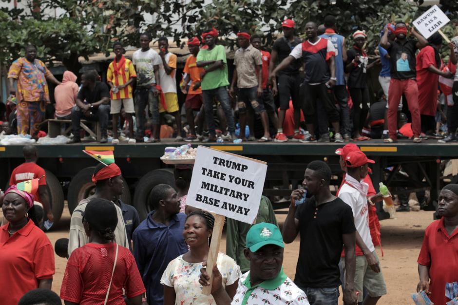 Massive Protest Hits Ghana As The Ghanaian Government Signs New Deal ...