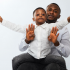 Ubi Franklin and his son