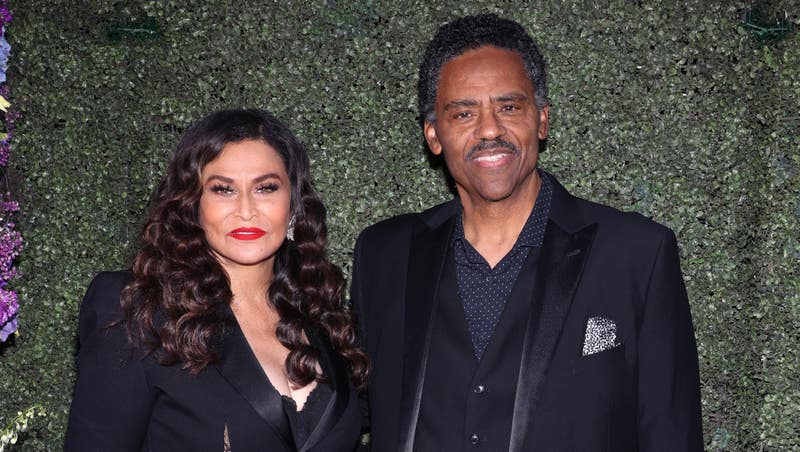 Tina Knowles and Richard Lawson