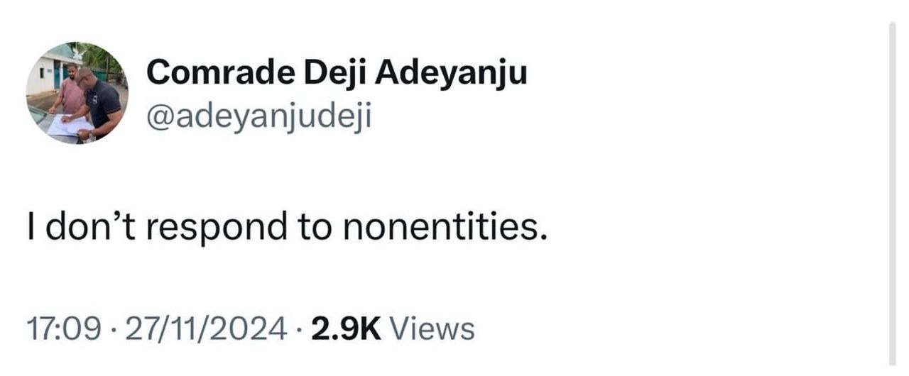 Deji Adeyanju